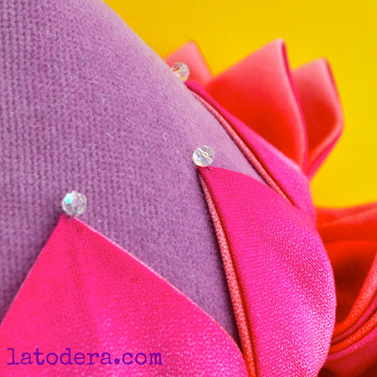 DIY Protea Flower Pincushion Tutorial - PDF Sewing Pattern - La Todera